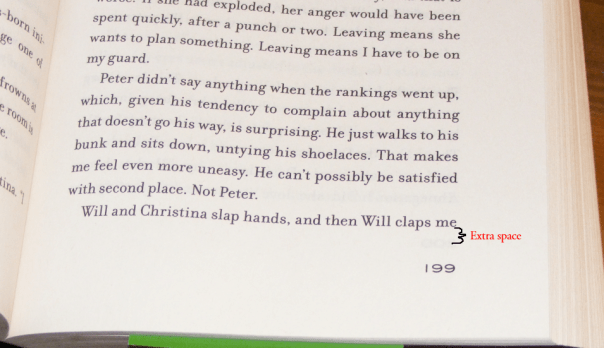 Bottom margin of Divergent